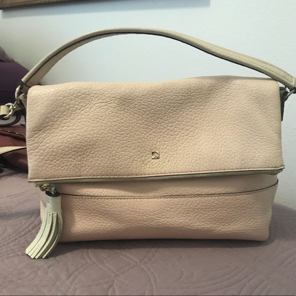 Light pink Kate Spade purse EUC!